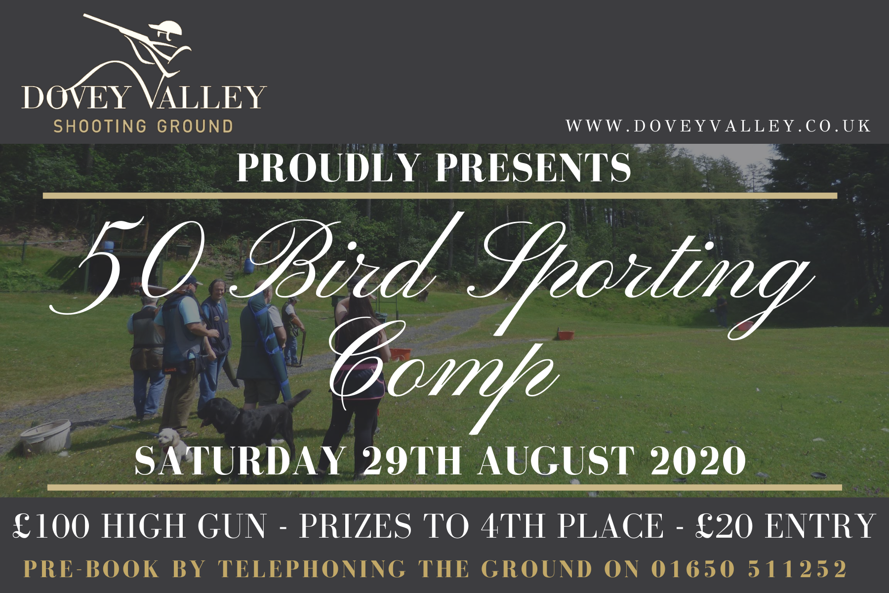 50 Bird Sporting Competition – Saturday 29th August 2020